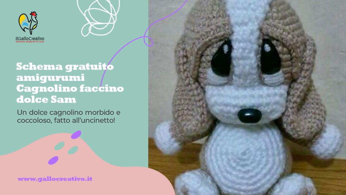 cagnolino amigurumi schema