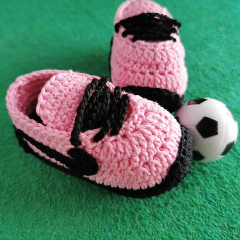 scarpette da calcio rosa